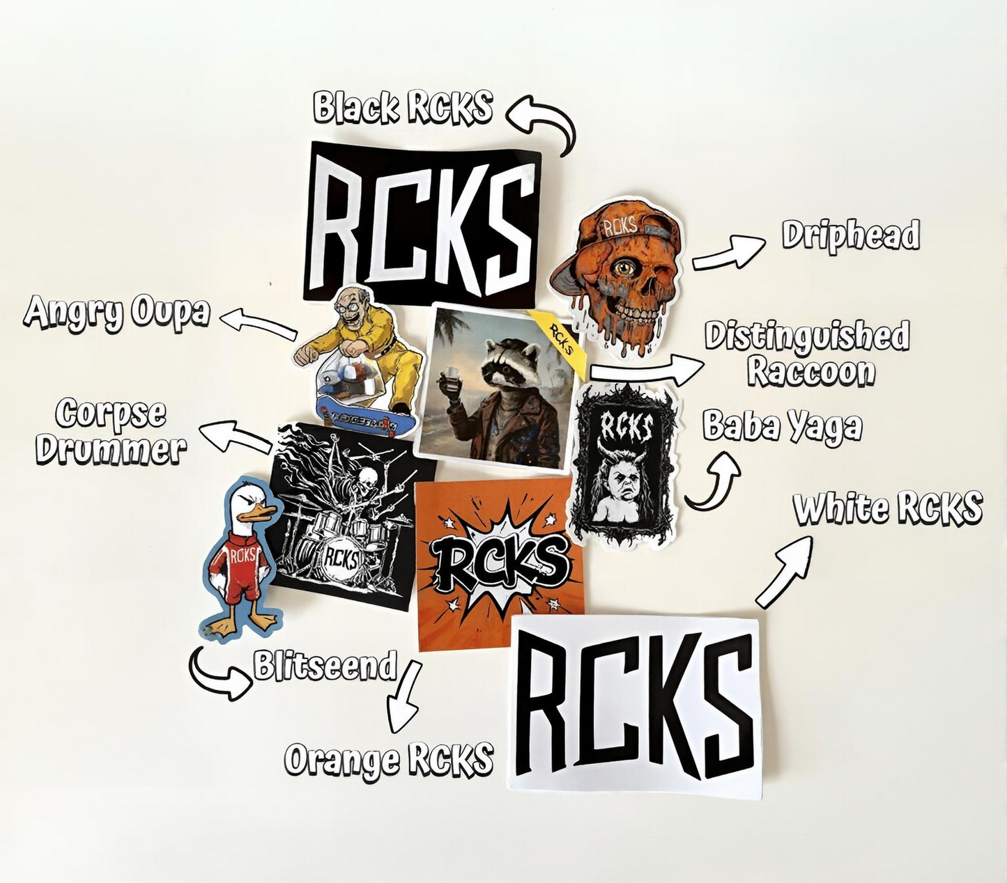 Mystery Sticker 4-Pack